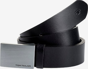 TOM TAILOR حزام بلون أسود