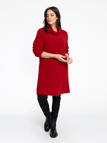 YOEK Pullover in Rot