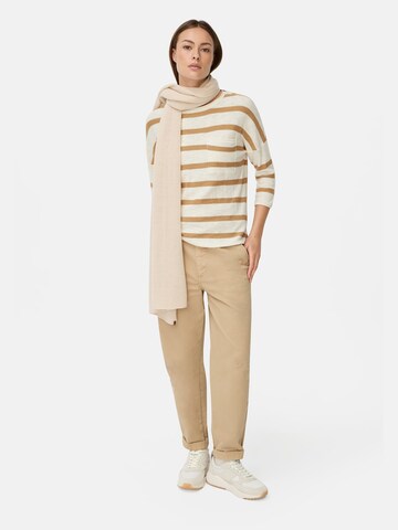 CAMEL ACTIVE Boxy Strickpullover mit 3/4-Ärmeln in Beige