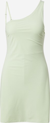 Rochie de vară de la Abercrombie & Fitch pe verde: față