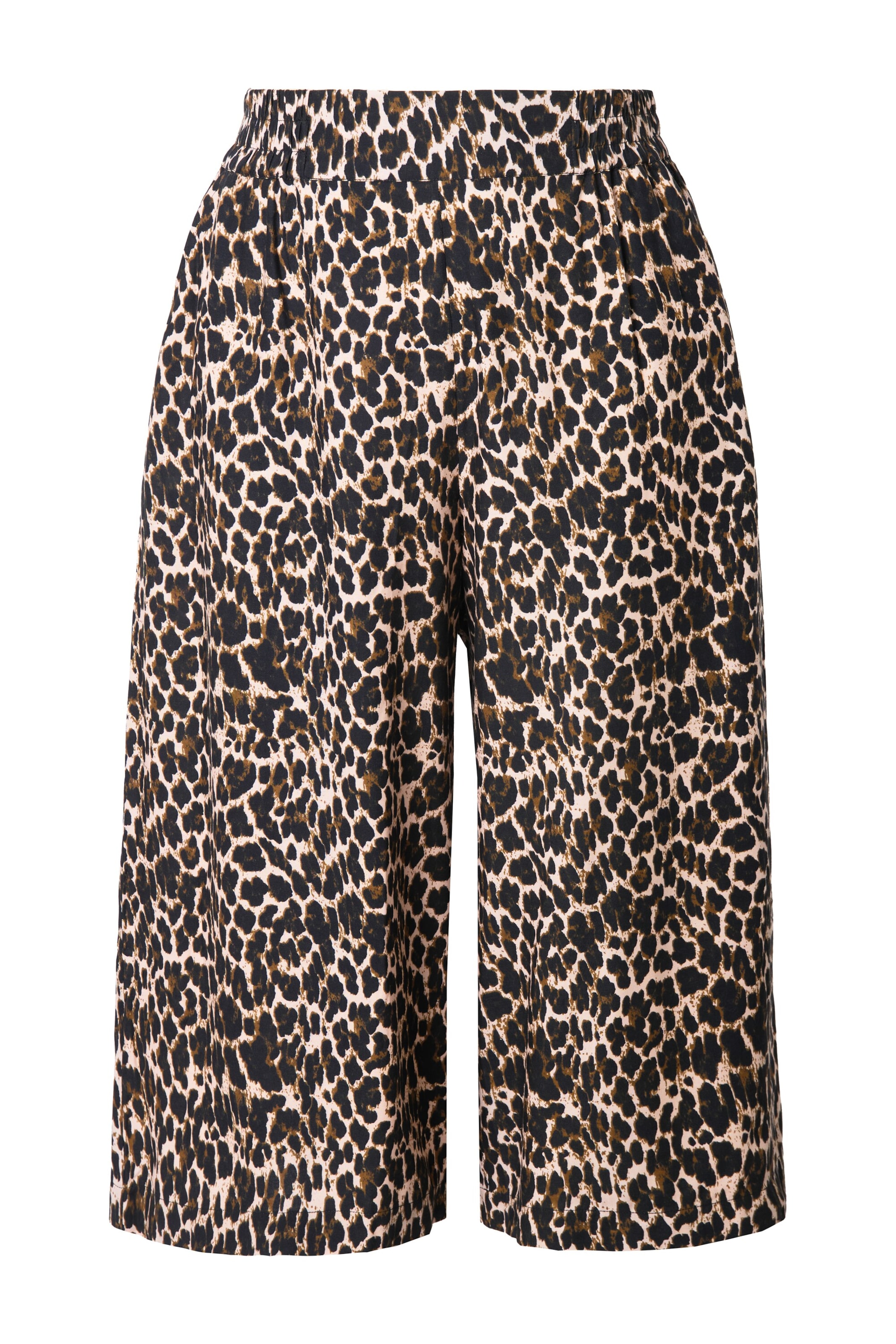 Studio Untold Wide Leg Hose in Braun: Vorderseite