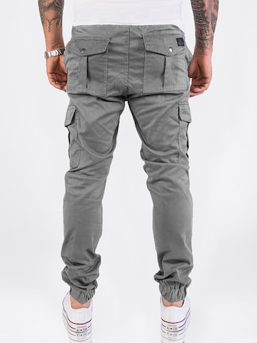 Rock Creek Tapered Cargohose in Grau