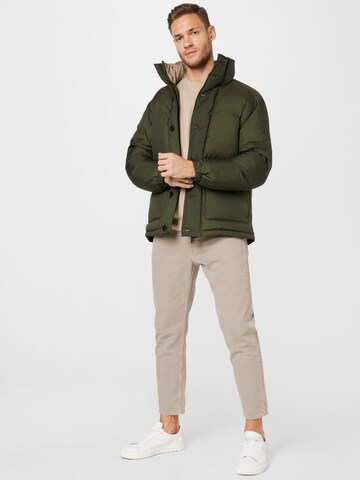 JACK & JONES Winter Jacket in Green