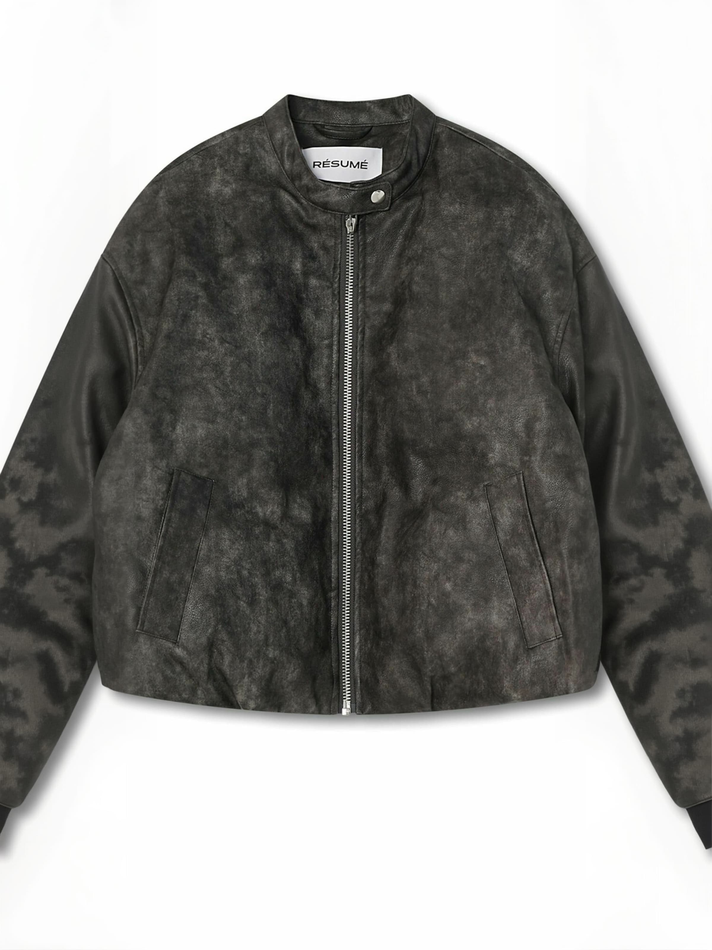 Résumé Between-Season Jacket ' MireRS ' in Grey: front