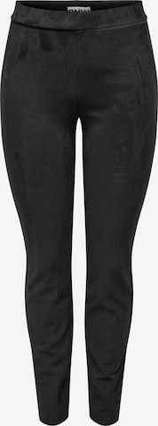 Skinny Leggings 'ONLAngaline' di ONLY in nero: frontale