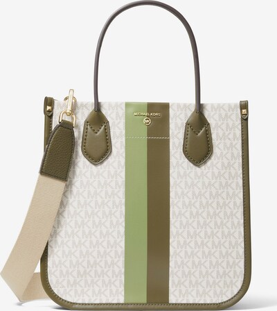 MICHAEL Michael Kors Handbag in Green / Olive / White, Item view
