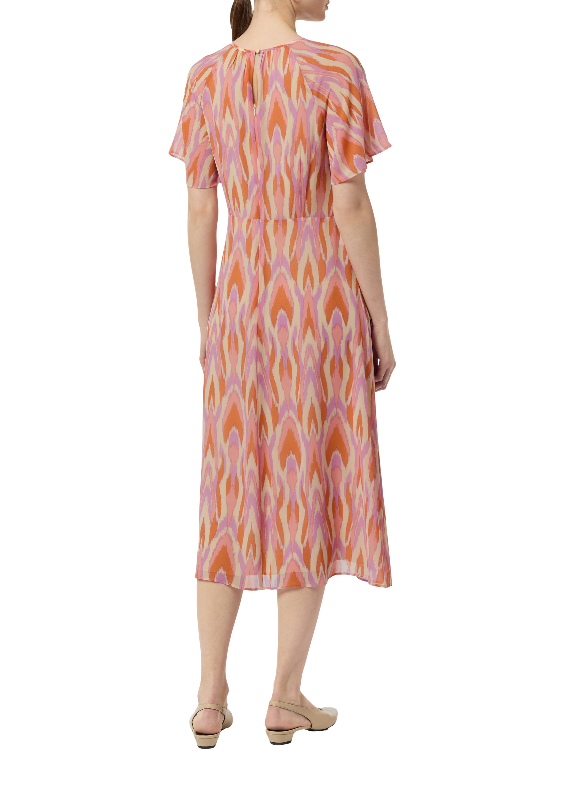 COMMA Jurk in Oranje