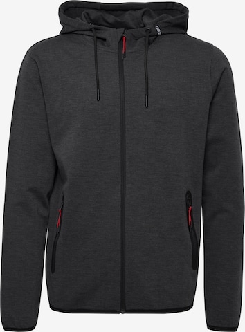 Veste de survêtement 'Vidit' !Solid en noir : devant