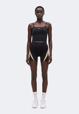 NIKE Skinny Spodnie sportowe 'NP' w kolorze czarny