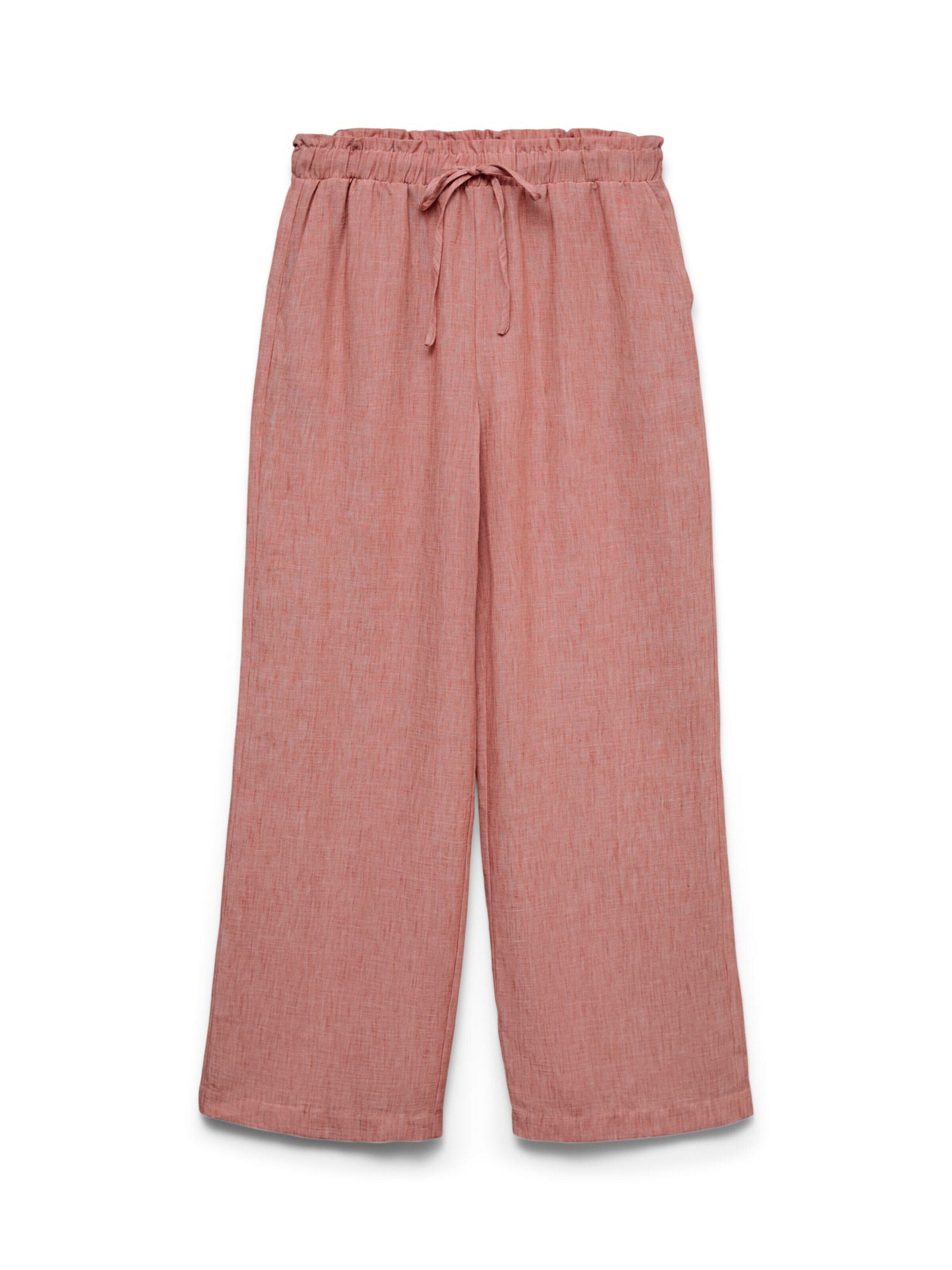 VERO MODA Baggy Broek 'Charline' in Roze