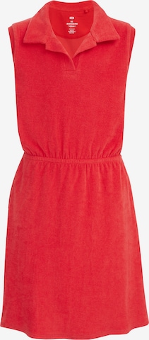 WE Fashion - Vestido em vermelho: frente