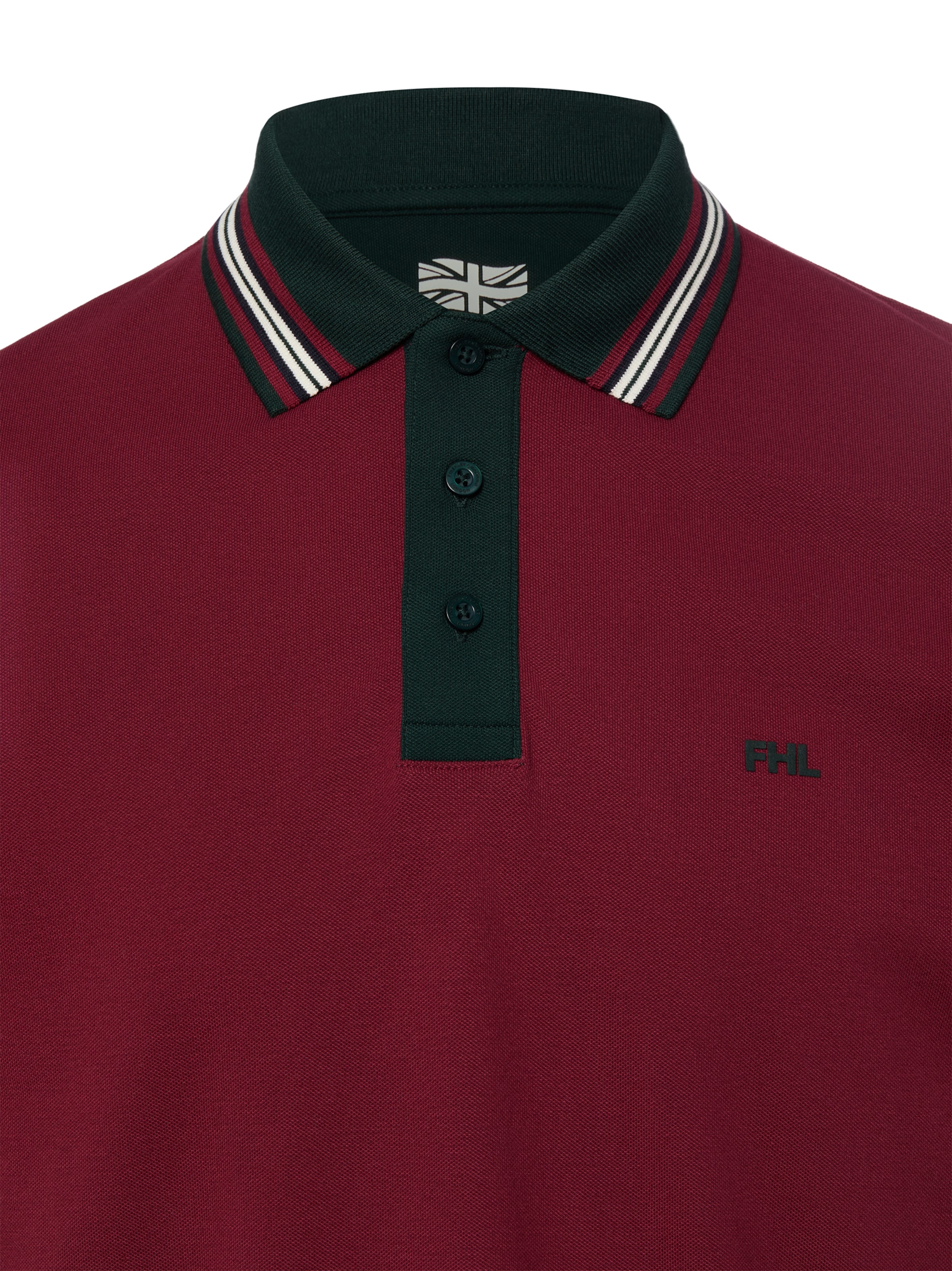T-Shirt Finshley & Harding London en rouge