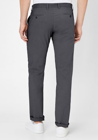 REDPOINT Slimfit Chinohose in Grau