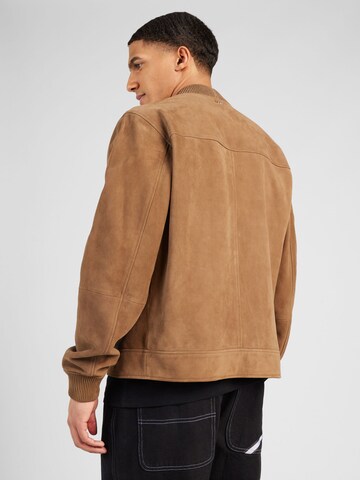 BOSS Between-Season Jacket 'Malbano 3' in Brown