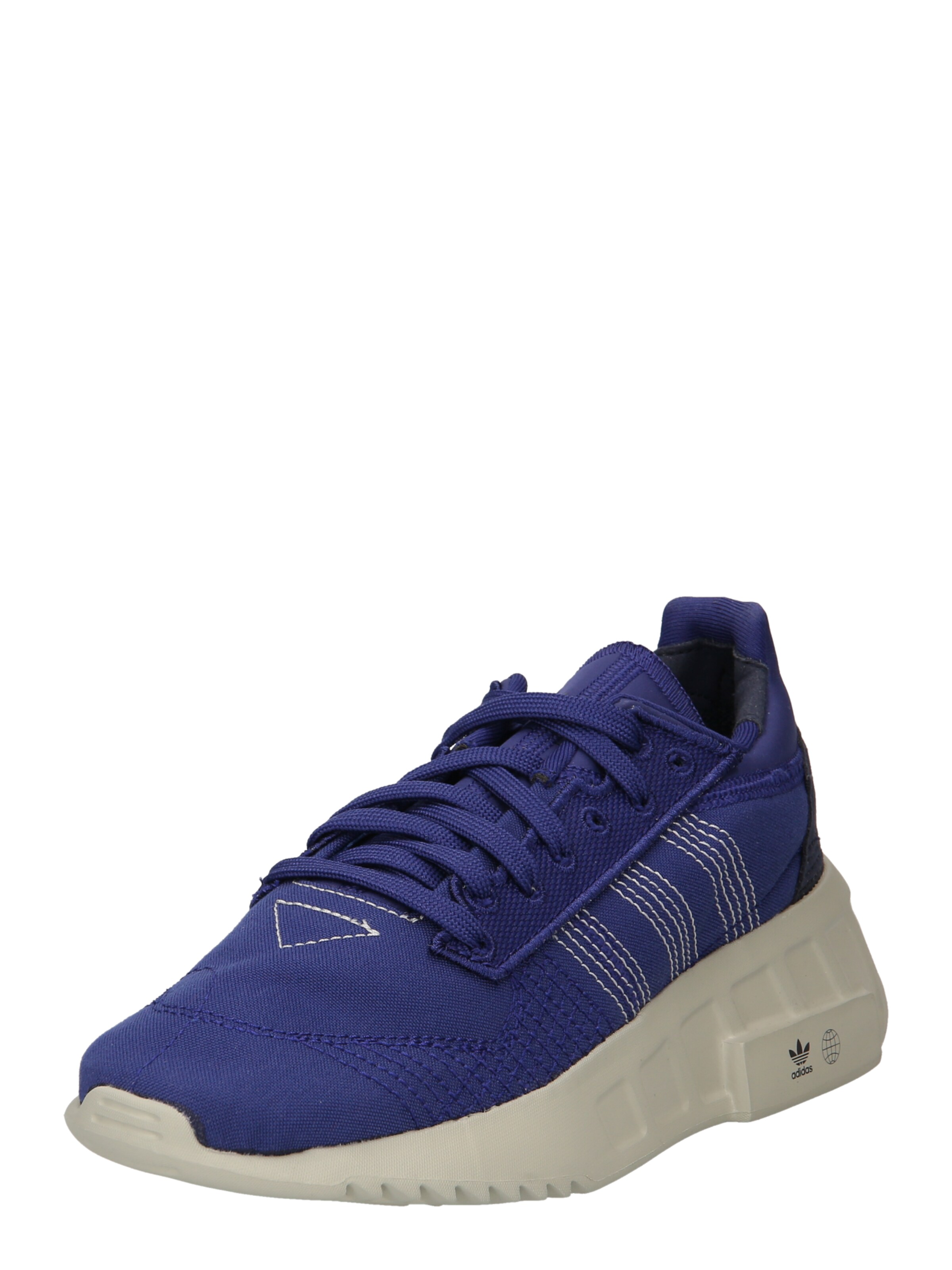 ADIDAS ORIGINALS Platform trainers 'Geodiver' in Blue: front
