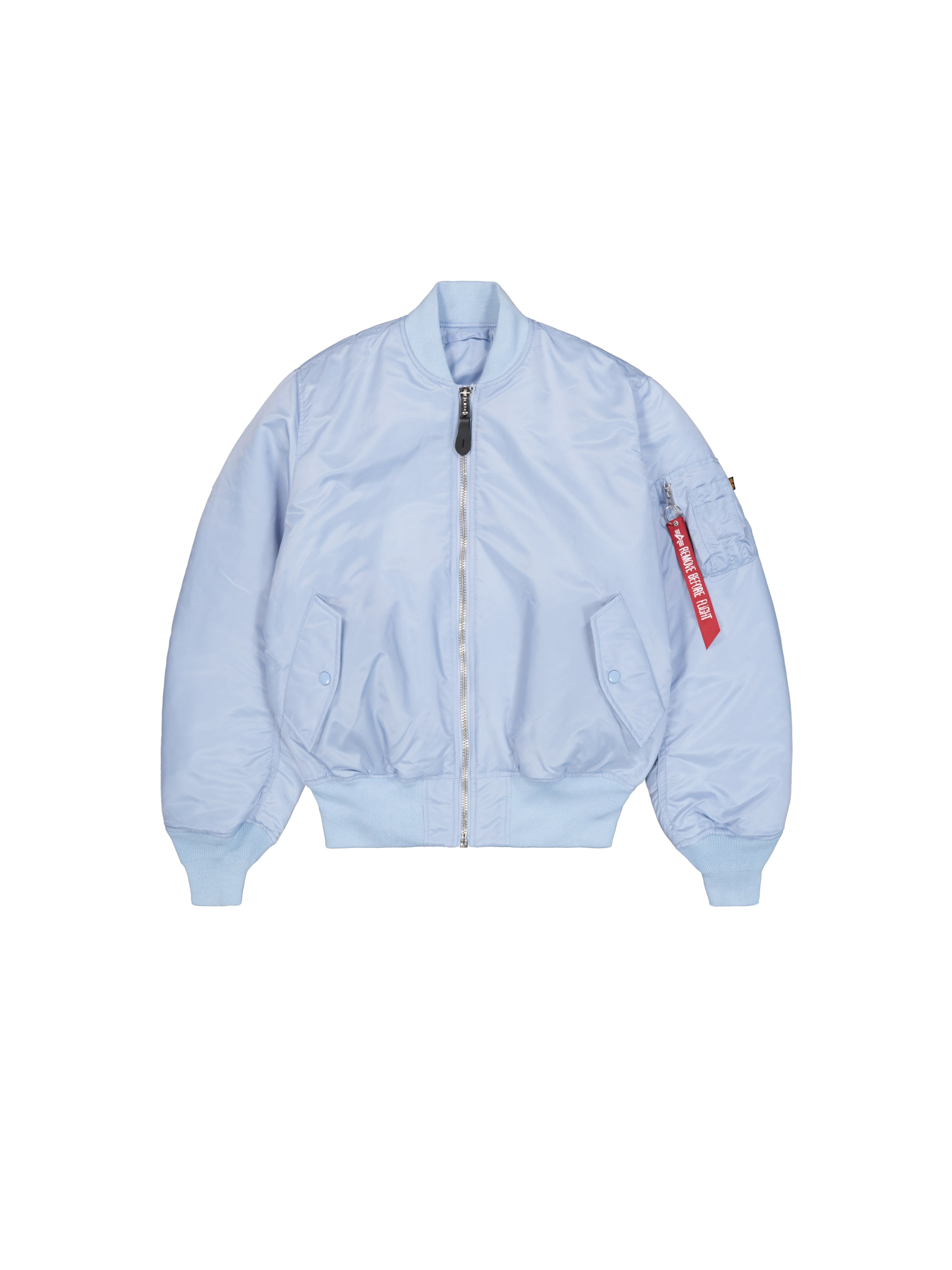 ALPHA INDUSTRIES - Chaqueta de entretiempo en azul: frente
