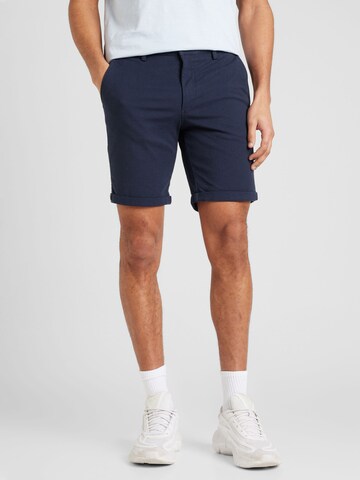 JACK & JONES Regular Chino trousers 'JPSTFury' in Blue: front