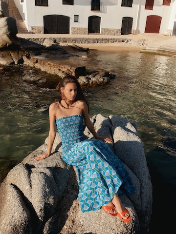 Robe Bhoem en bleu