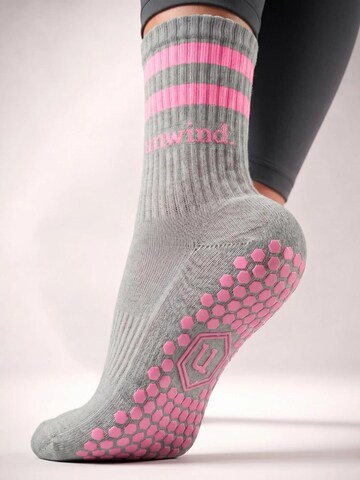unwind. Athletic Socks 'The Stripe Sock' in Grey