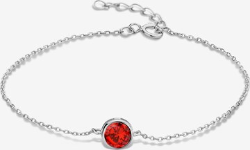 Bracelet Violet Hamden en argent : devant