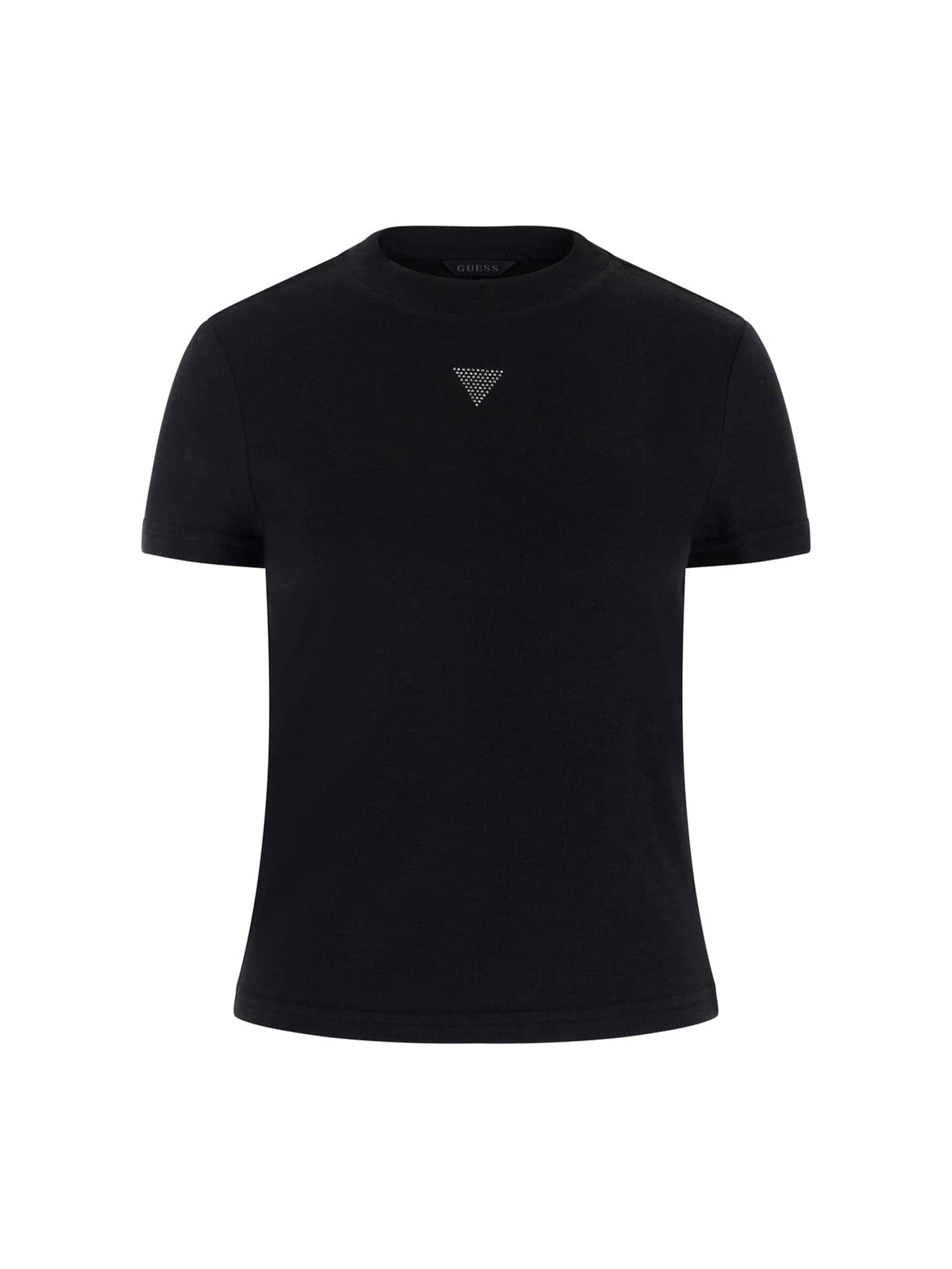 GUESS Shirt &#x27;LICIA&#x27; in Zwart: voorkant