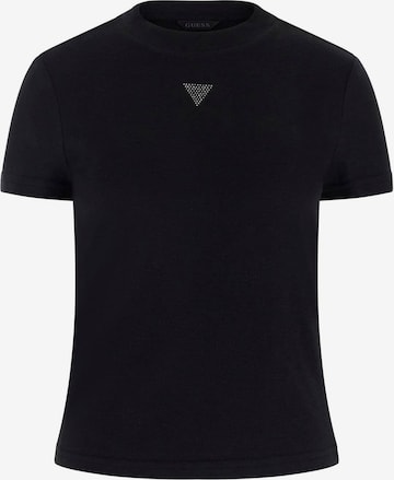 GUESS Футболка 'LICIA' в Черный: спереди
