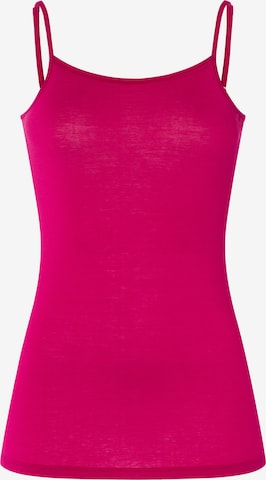 Hanro Top ' Ultralight ' in Red: front