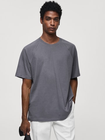 T-Shirt 'CIRCO' MANGO MAN en gris : devant