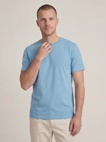 Antargo Shirt 'Basic T-Shirt' in Blue: front