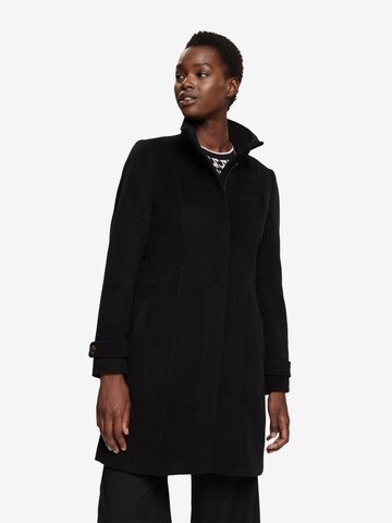 ESPRIT Between-Seasons Coat in Black: front