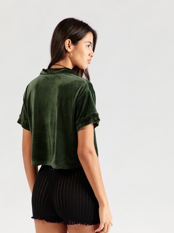 Hunkemöller Pajama Shirt in Green