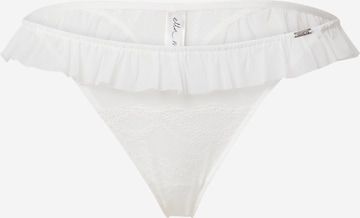 Lindex Thong 'Ivy' in White: front