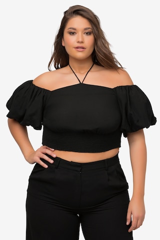 Ulla Popken Blouse in Black: front