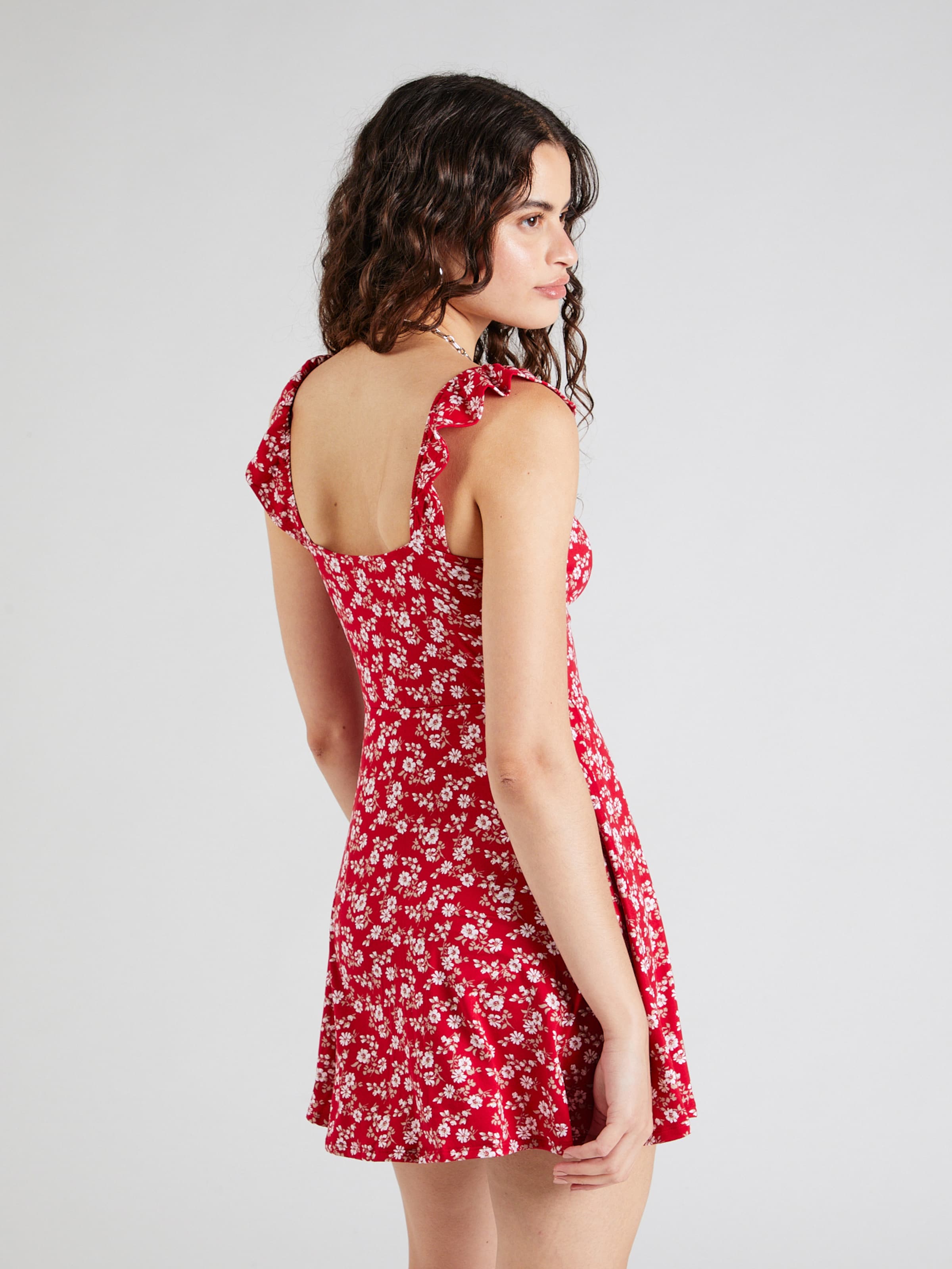 Zomerjurk rood sale