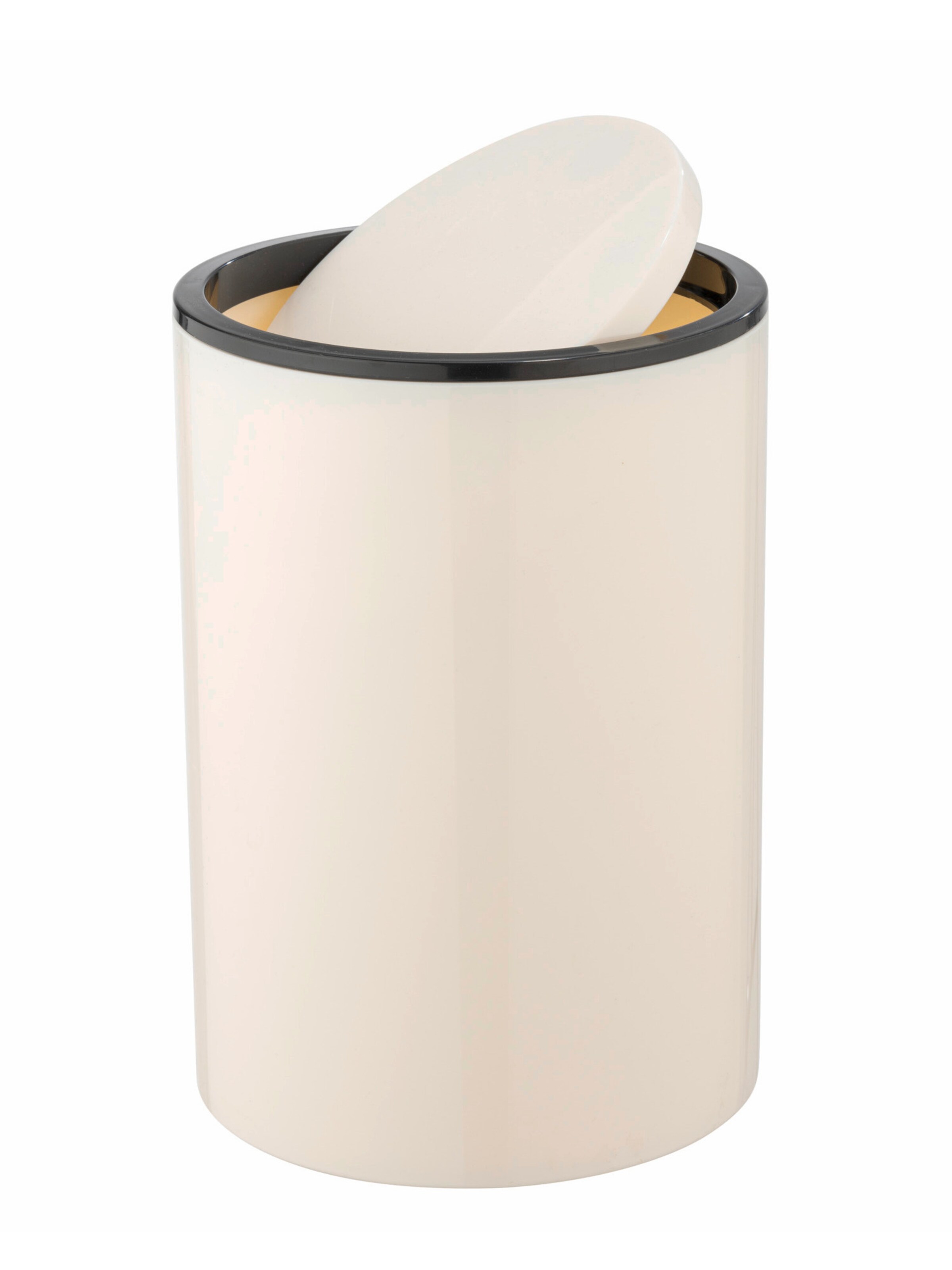 Wenko Schwingdeckeleimer 'Inca' in Beige