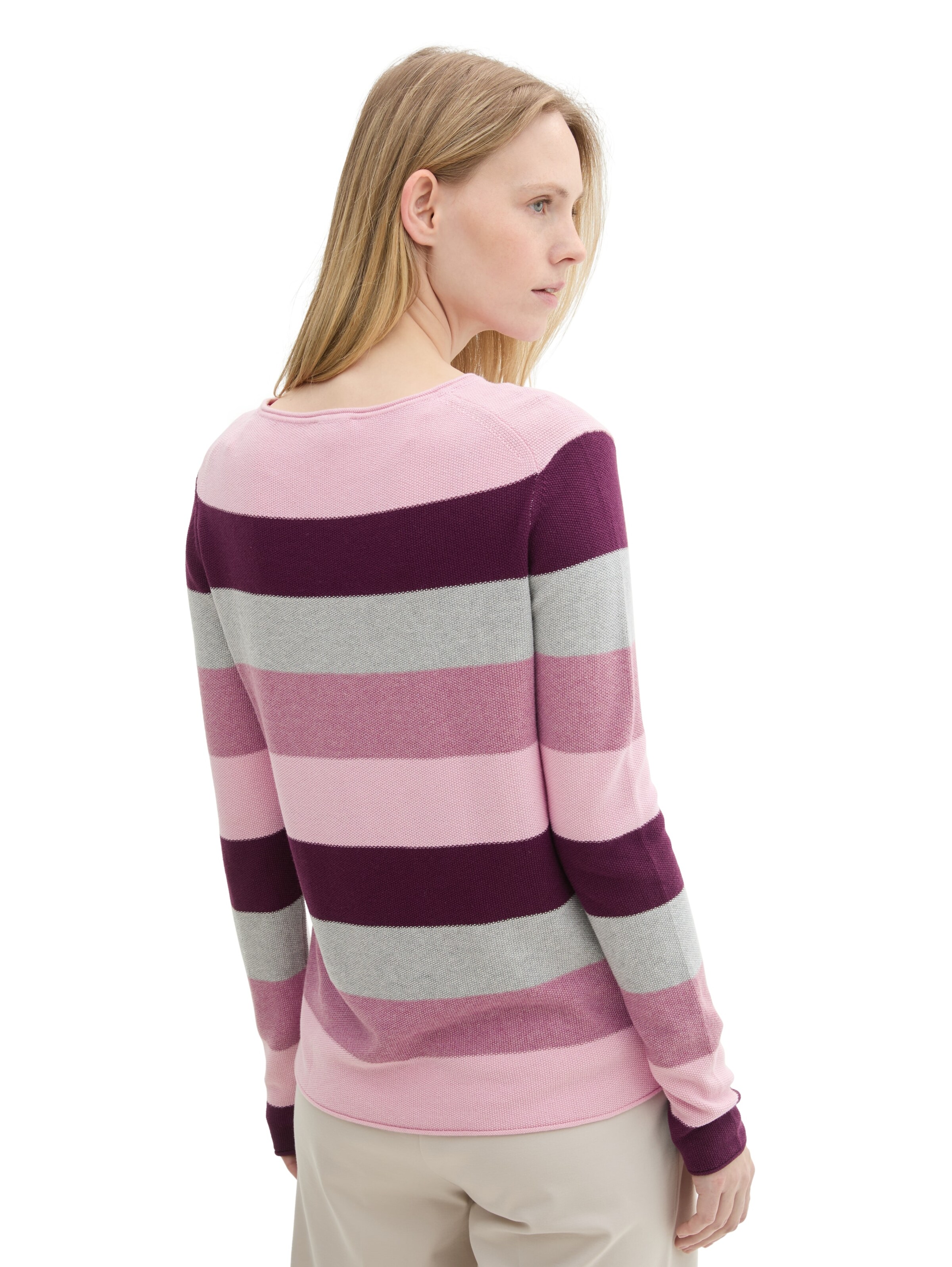 Pull-over TOM TAILOR en rose