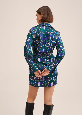 Rochie tip bluză 'Quant' de la MANGO pe verde