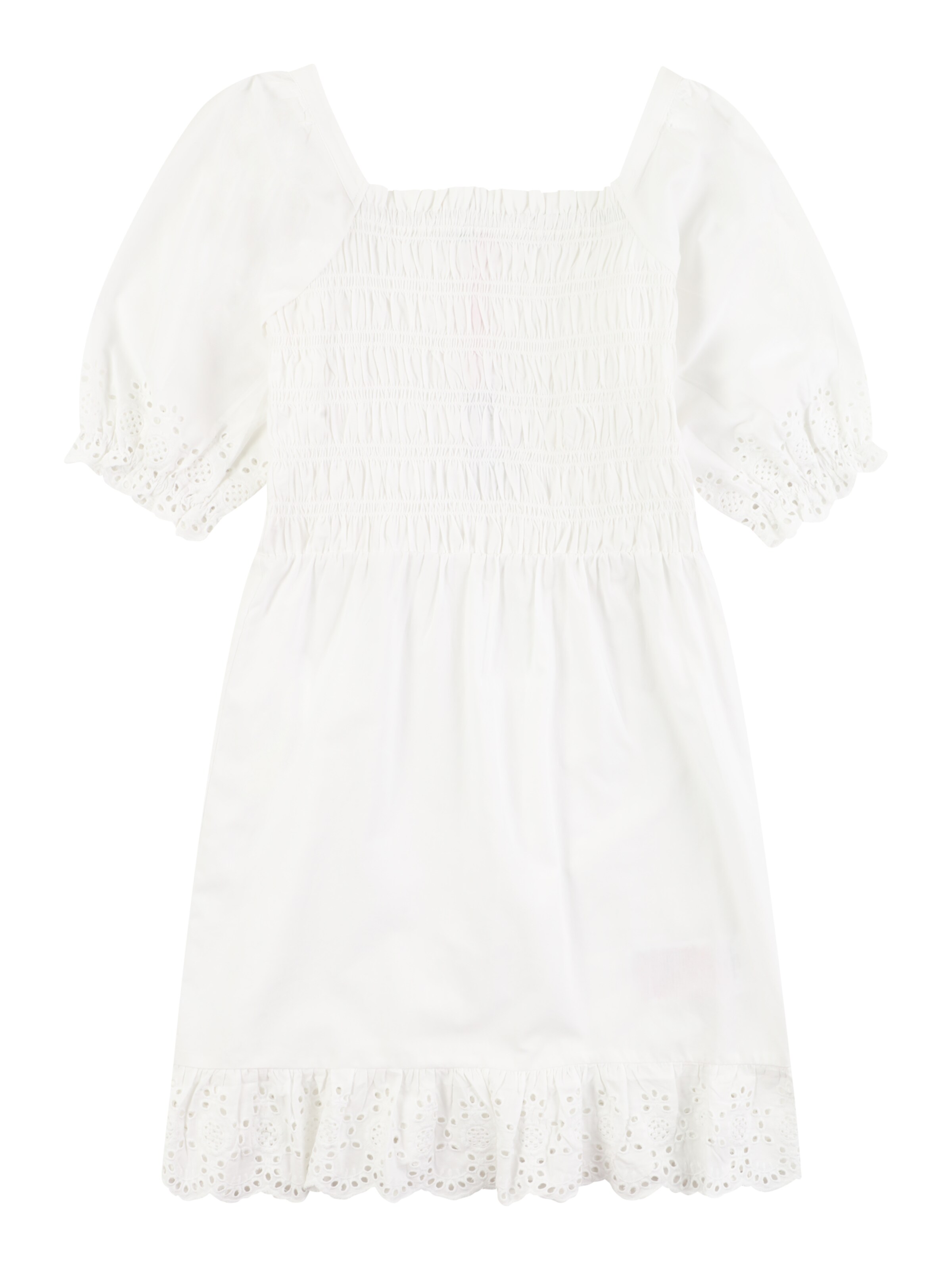 Vero Moda Girl Kjole 'Vmcaitlyn' i hvid, Produktvisning