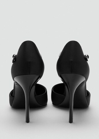 MANGO Slingback Pumps in Black