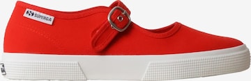 Ballerina di SUPERGA in rosso: frontale