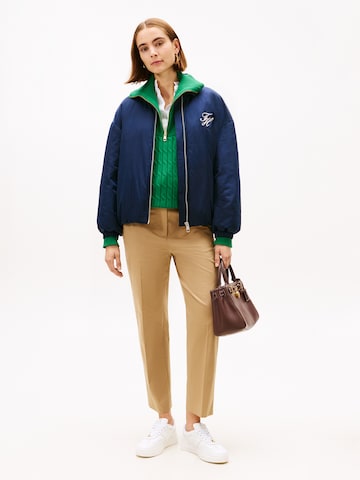 TOMMY HILFIGER regular Bukser med fals i beige