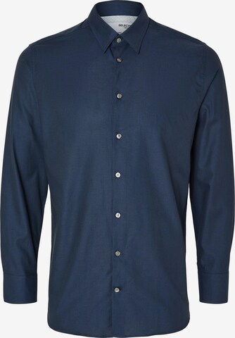 Chemise 'SOHO' SELECTED HOMME en bleu : devant