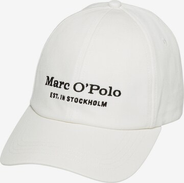 Casquette Marc O'Polo en blanc : devant