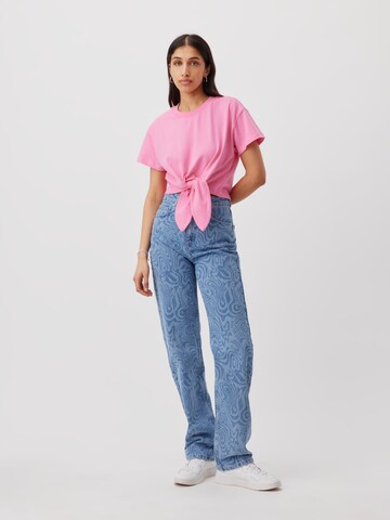 LeGer by Lena Gercke T-shirt 'Tessy' i rosa