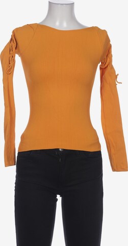 Free People Top & Shirt in XS in Orange: front