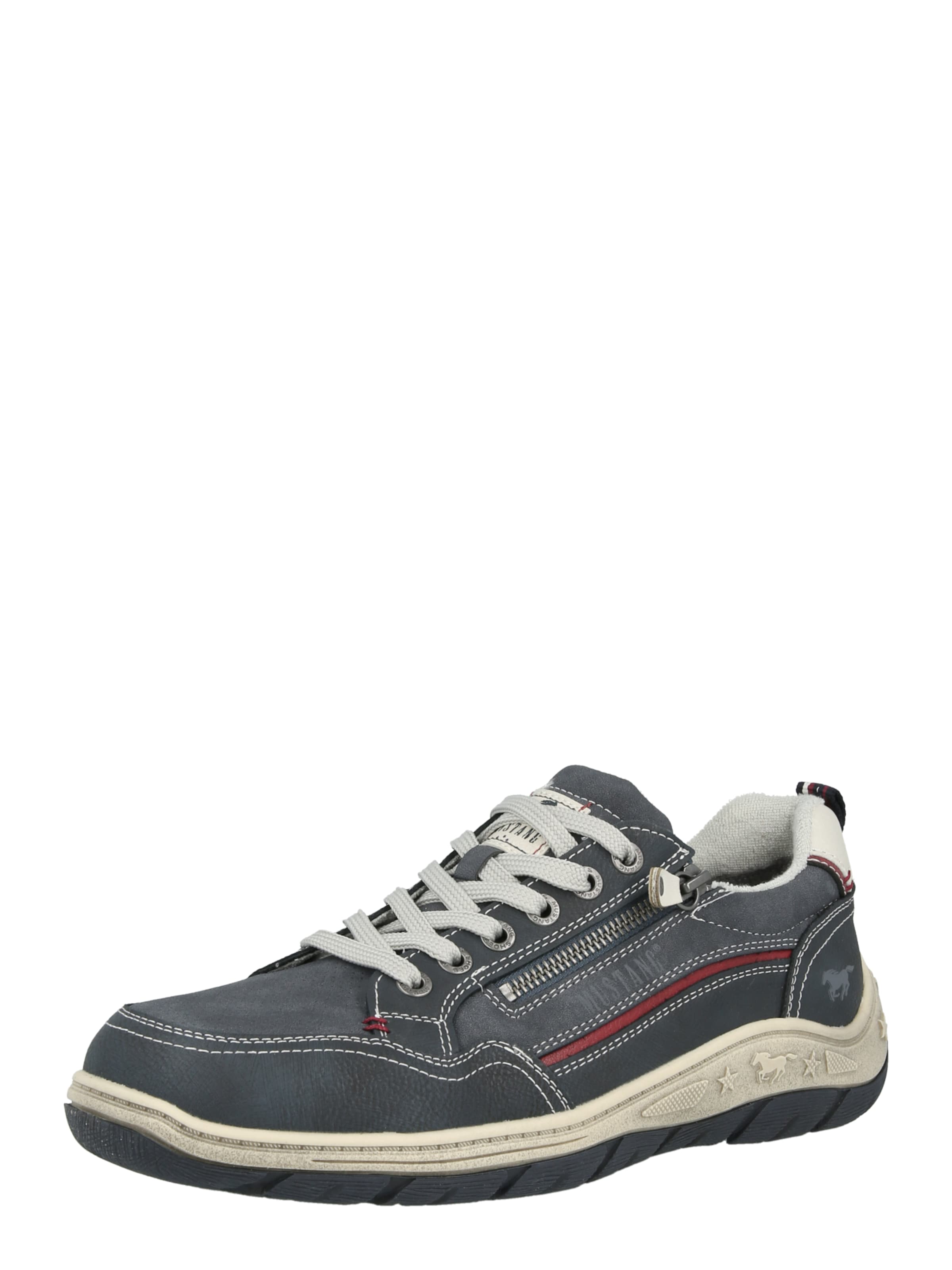 MUSTANG Sneakers laag in Blauw: voorkant