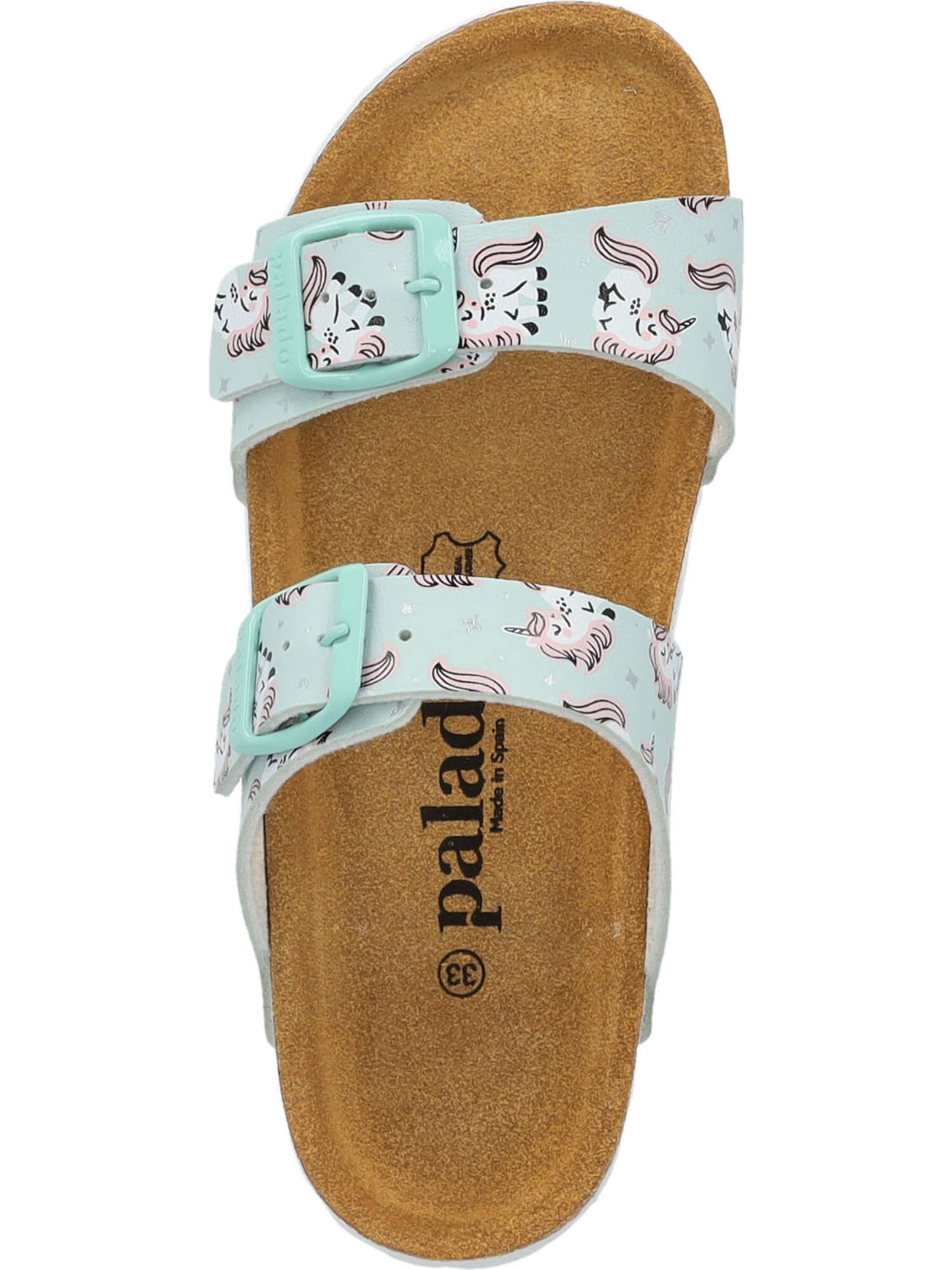 PaladoOtvorene cipele 'Samos G' - zelena boja