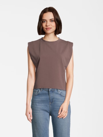 T-shirt 'Capileira' FILA en marron : devant