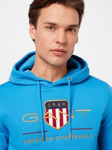 Regular fit Felpa di GANT in blu