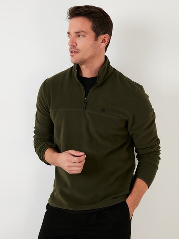 Buratti Sweater in Green: front